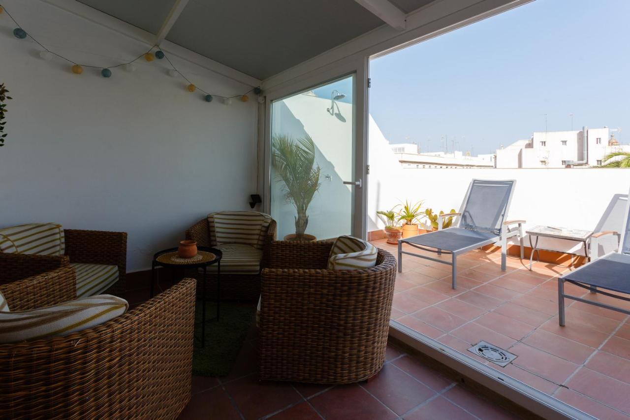 Atico-Solarium City Hall By Cadiz4Rentals Екстер'єр фото