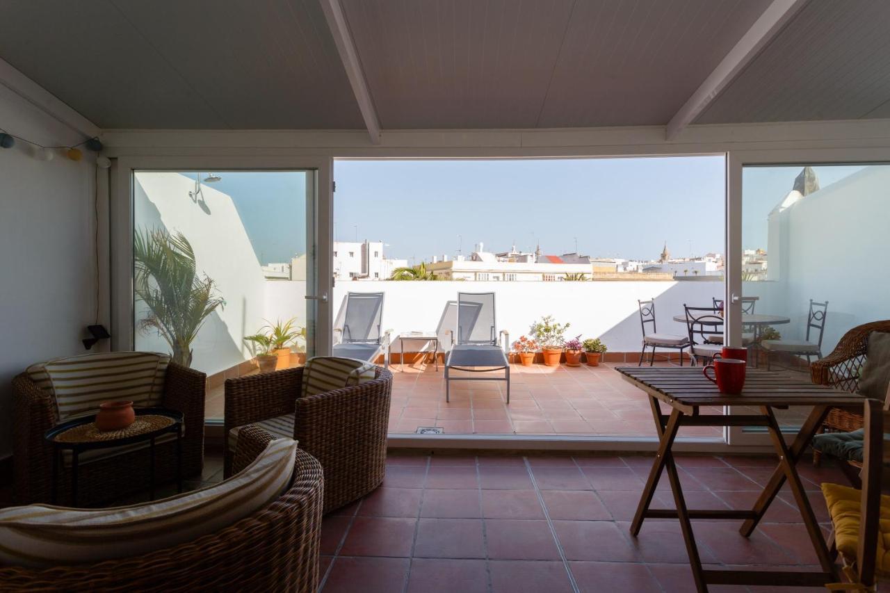 Atico-Solarium City Hall By Cadiz4Rentals Екстер'єр фото
